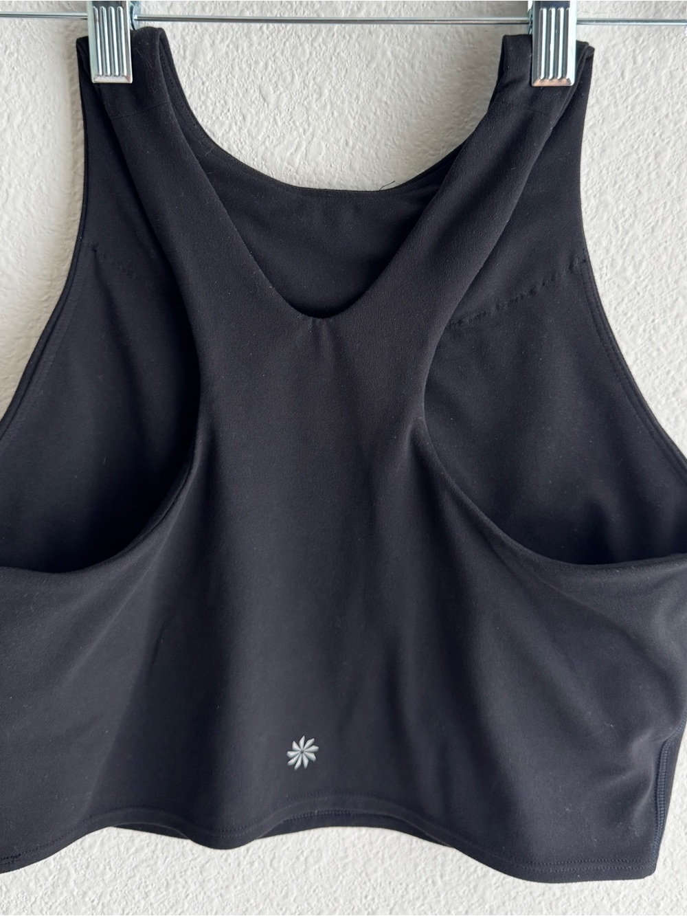 Athleta Black Conscious Crop Sports Bra (No Tags) Fits like Small